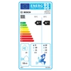 Bosch Compress 6000 AW-17+AWE 13-17 Levegő-víz hőszivattyú 17 kW 3F, Elektromos pótfűtésel