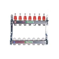 Comisa szerelt áramlásmérős osztó 2-kör