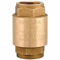 Réz menetes visszacsapó szelep 1/2"