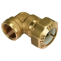 KPE csatlakozó réz könyök BM 25-3/4 "