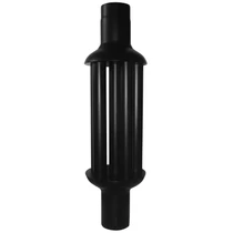 Dunaterm Fekete füstcső 120 mm Hődob