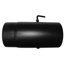 Dunaterm Fekete füstcső 200/250 mm Pillangós