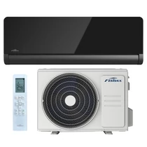 Fisher Art FSAIF-Art-124AE3-B/FSOAIF-Art-124AE3 oldalfali split klíma csomag 3,5 kW (Antracit - Fekete tükrös előlappal)