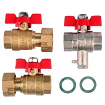 Siemens HMXIK001-005 Hőmennyiségmérő beépítő készlet Rp 3/4"