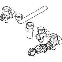 Viessmann kazáncsatlakozó készlet kombi kazánhoz