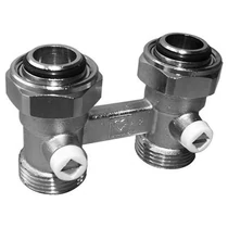 Herz golyóscsap blokk egyenes G3/4-s külső menettel