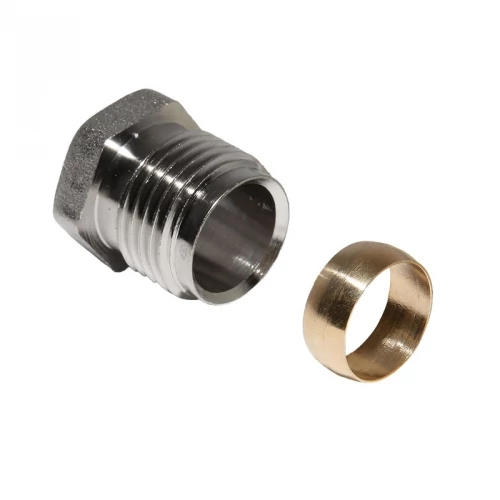 Danfoss 15-ös rézcső csatlakozó 1/2" 15mm