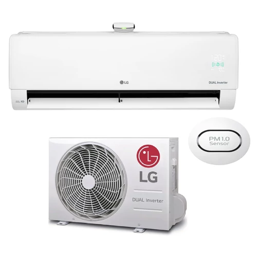 LG Dual Cool&Pure AP12RK Oldalfali Inverteres Split klíma csomag 3,5 kW