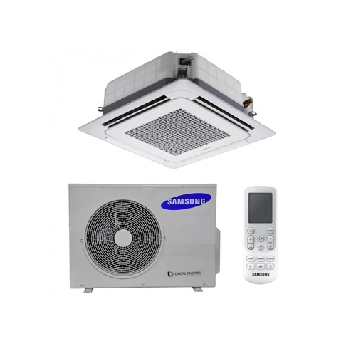 Samsung Wind-Free AC120RXADKG/AC120RN4DKG/EU 4-utas Kazettás Split Klíma csomag 12,0 kW