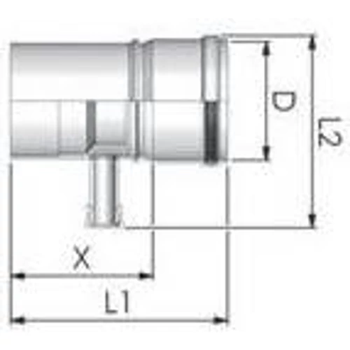 Tricox PPs kondenzátum leválasztó 80mm