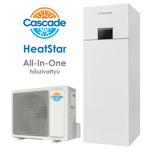 CASCADE HEATSTAR CRS-CQ6.0PDG/NHH2-E 6 KW ALL-IN-ONE OSZTOTT HŐSZIVATTYÚ