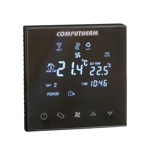 Computherm E300FC Wi-Fi fan-coil termosztát 2- és 4-csöves rendszerekhez