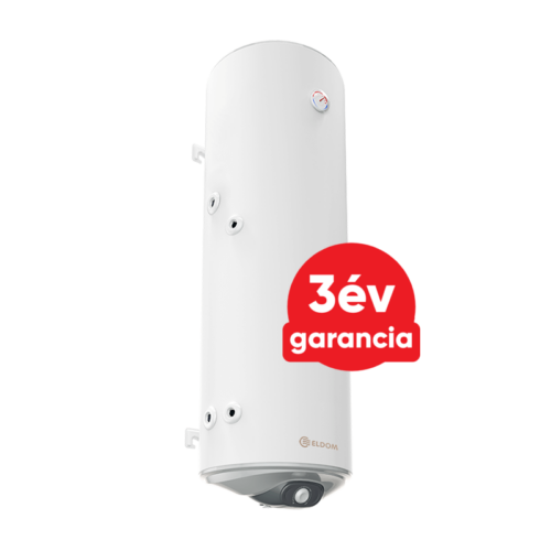ELDOM Green Line SR150 - fali indirekt használati meleg víz tartály 1 hőcserélővel (jobbos / 150 liter / 3 kW / 460 mm Ø)