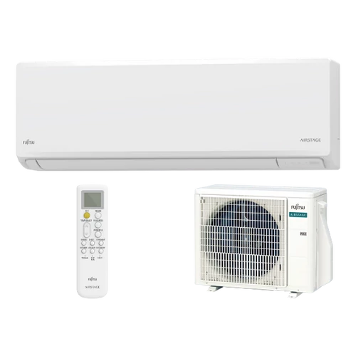 Fujitsu ECO ASEH07KNCA/AOEH07KNCA oldalfali inverteres klíma csomag 2 kW