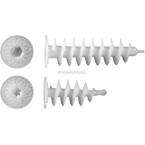 POLISZTIROL DÜBEL 80 RAWL….Csavarmenetes poliszt.ISO PLUG dübel 85mm-es, IMBUSZ 8 (40db/doboz)