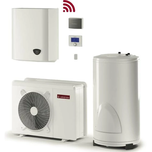ARISTON NIMBUS FLEX 110 S T NET-180 (3300923) SPLIT RENDSZERŰ 11KW HŐSZIVATTYÚ, 3 FÁZISÚ, 6KW-OS FŰTŐPATRONNAL, 180 LITERES HMV TÁROLÓVAL
